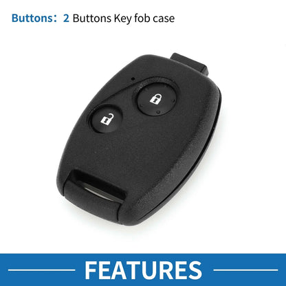 2 x Keyless Entry Remote Key Fob Shell Case for Honda Civic (2006-2013)