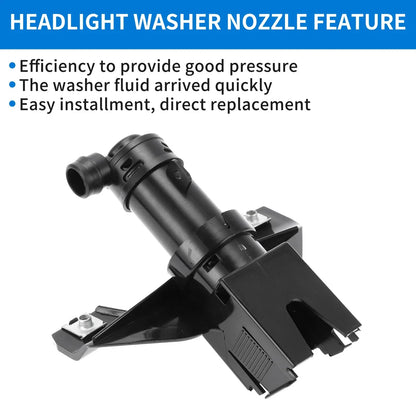 Front Driver Side Headlight Washer Nozzle for Lexus RX330 RX350 (2004-2006)