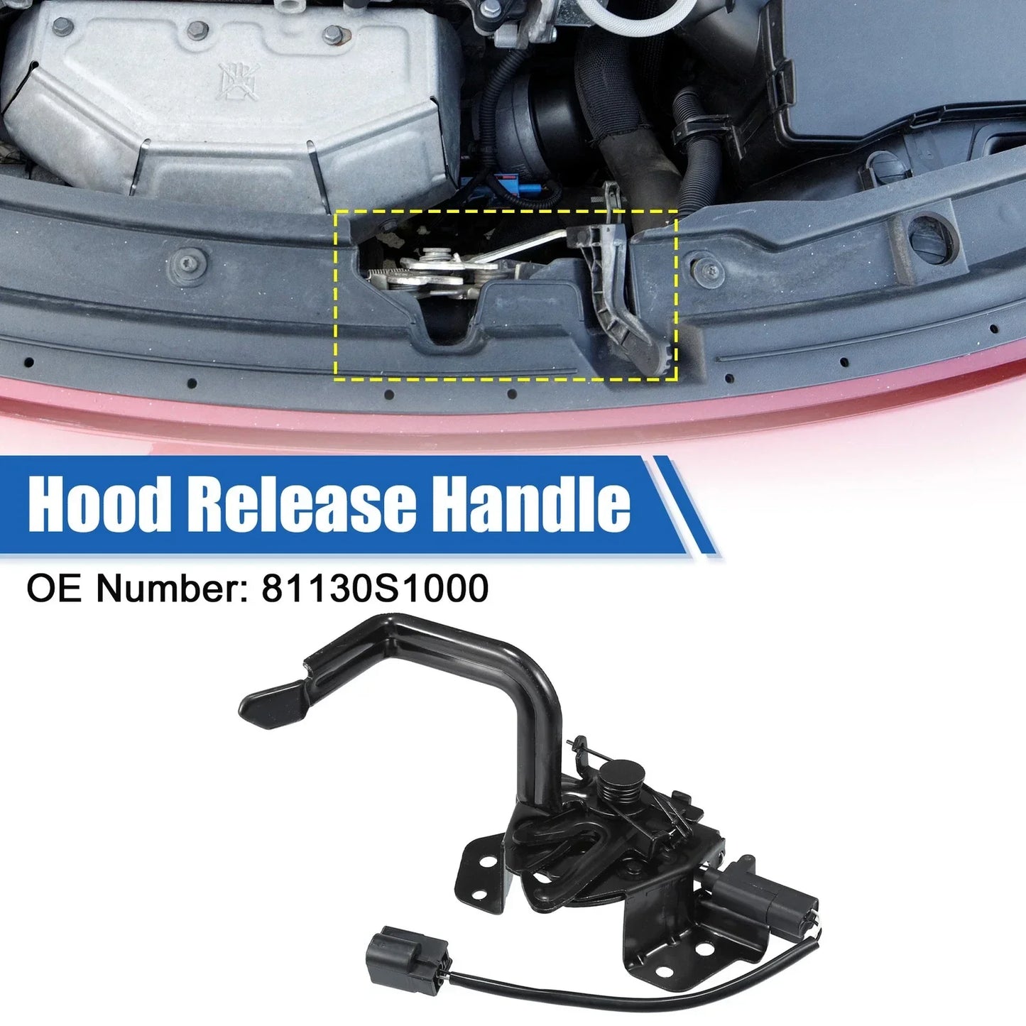 Hood Latch Assembly for Hyundai Santa FE (2019-2023)