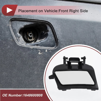 Front Right Washer Nozzle Cover for Mercedes-Benz ML350 (2003-2005) White