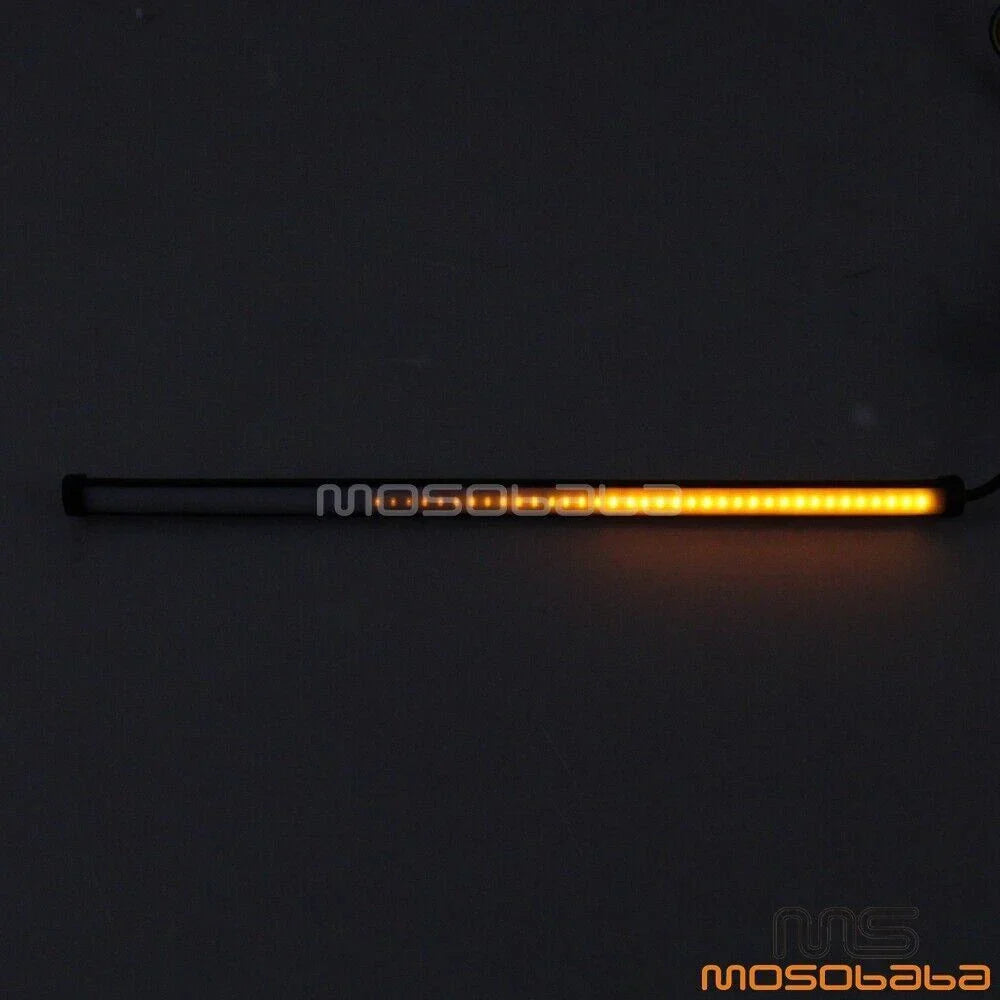 LED Tail Light Strip Tubes for Motorcycle ATV Moped Scooter Snowmobile