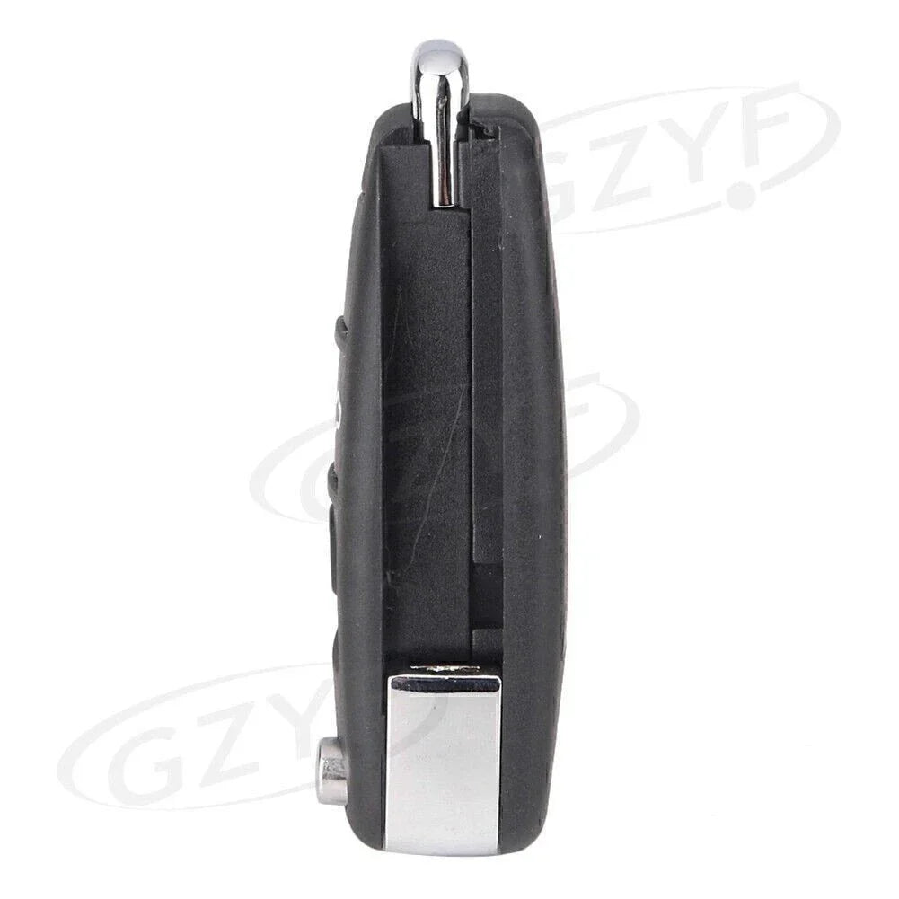 Folding Key Shell Remote Case 3 Buttons for Audi Q7 A8 Quattro (2007-2015)
