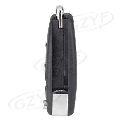 Folding Key Shell Remote Case 3 Buttons for Audi Q7 A8 Quattro (2007-2015)