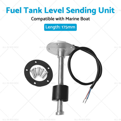 175mm Water Level Sending Unit for Marine Boat (240-33ohm)