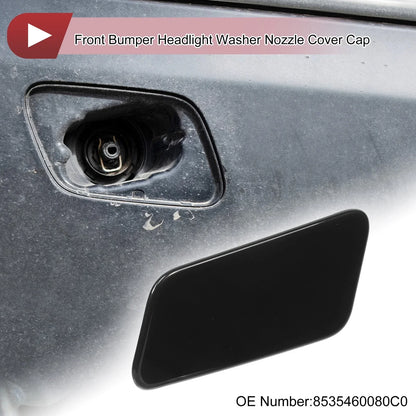 Front Left Washer Nozzle Cover for Lexus LX570 (2016-2021) - Black 1 x Cap