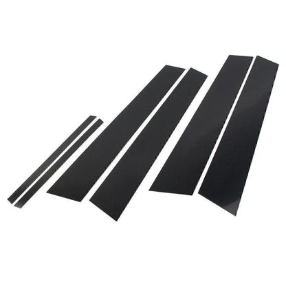Black Door Trim Cover Kit for Honda Civic (2006-2011) 6pcs