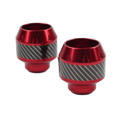 Red Front Fork Frame Sliders Crash Protection for Motorcycle