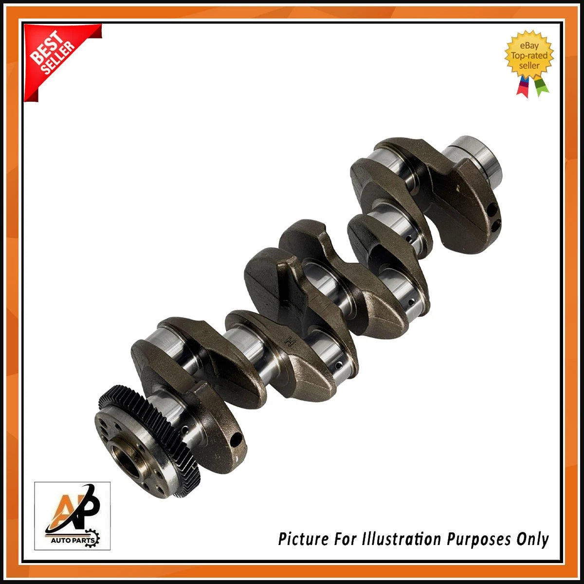 Crankshaft for Mercedes Benz OM651 2.2 CDI Diesel Engine (2011–2016)
