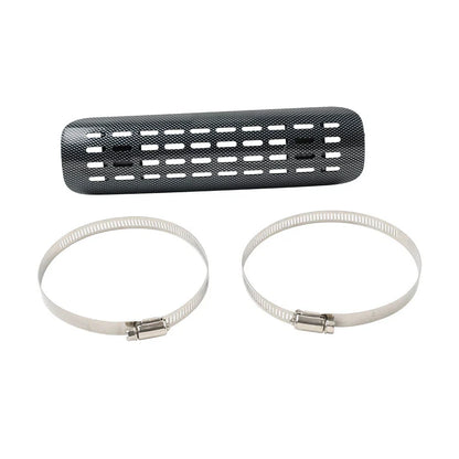 Curved Exhaust Muffler Pipe Heat Shield Cover for Motorcycle