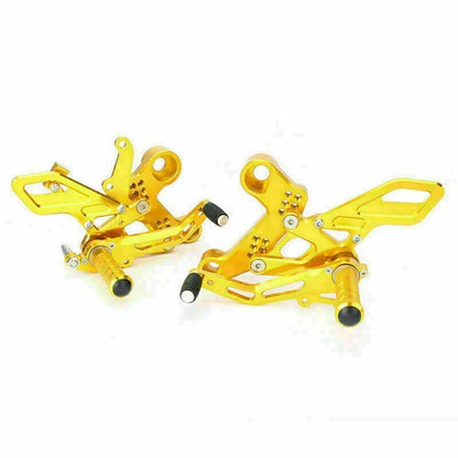 Rear Racing Foot Pegs Rearsets for Yamaha MT09 FZ09 (2014-2016) Gold