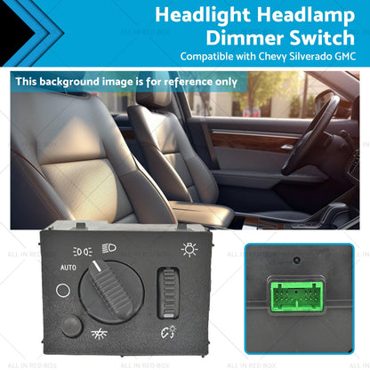 Headlight Dimmer Switch for GMC Sierra, Chevy Silverado (2003-2007)