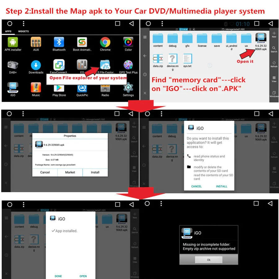 8GB Map SD Card for Android Car GPS Australia New Zealand