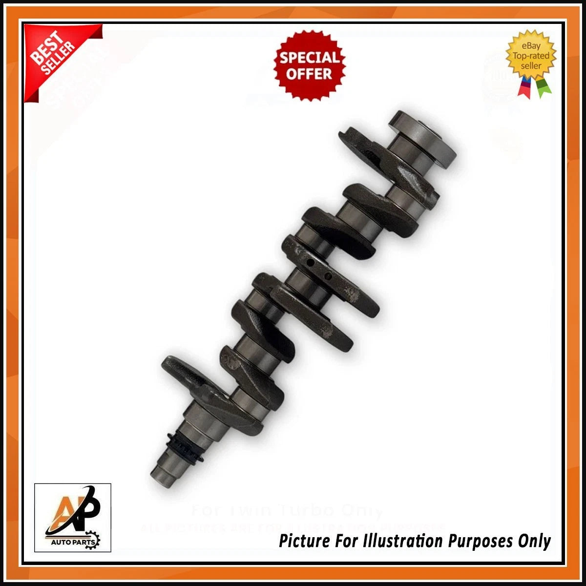Crankshaft Replacement for Hyundai 1.6 GDI i30 ix35 i40 Ceed Soul (2000–2009)