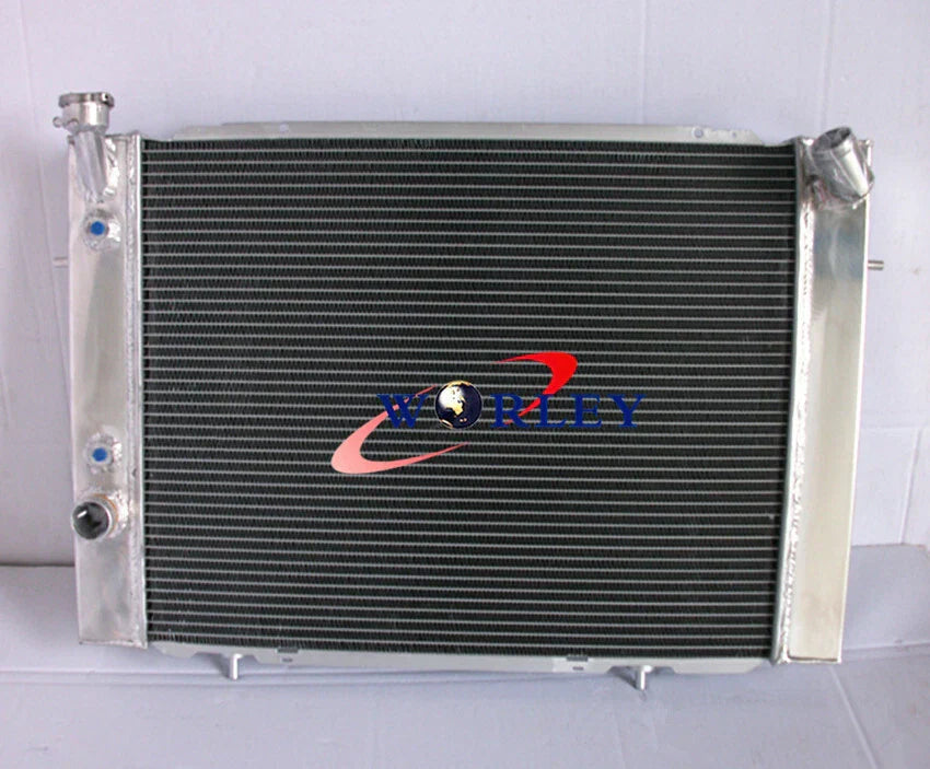 3 Row Aluminum Radiator + Fan for Holden Commodore VB VC VH VK V8 (1979-1985)