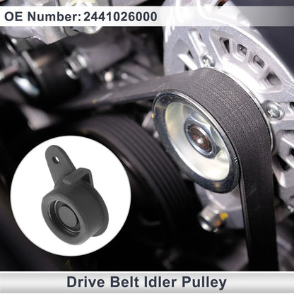 Drive Belt Idler Pulley for Kia Rio, Hyundai (2006-2011) - 1 x Quality Part