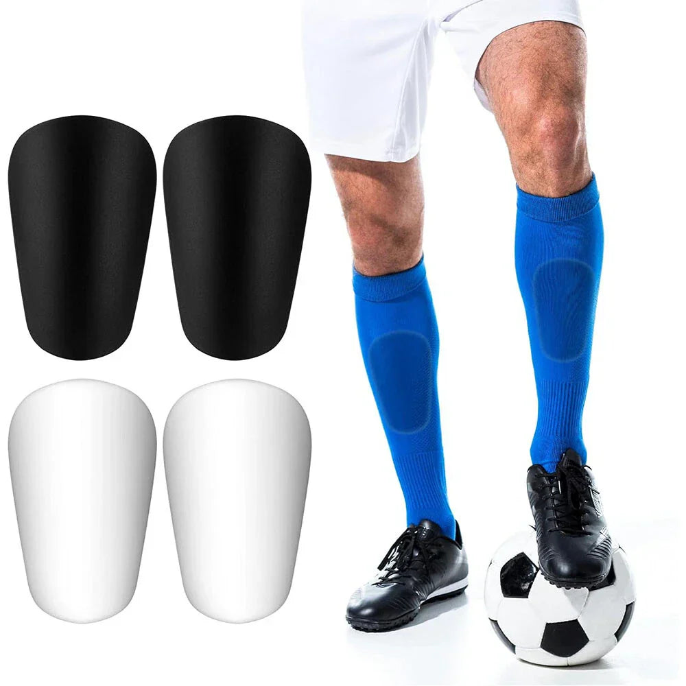 Mini Shin Guards Protective Gear for Youth Adults Black & White
