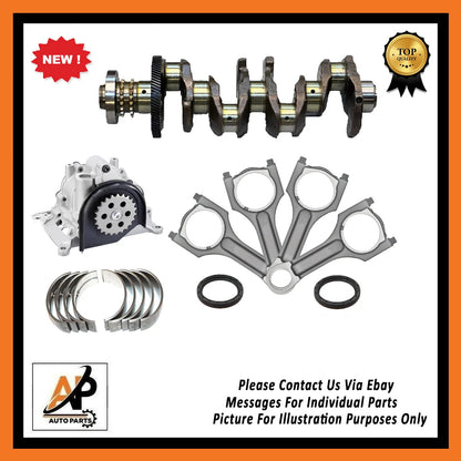 Crankshaft With Gear and Engine Rebuild Parts Kit for BMW N47D20 (2007–2015)