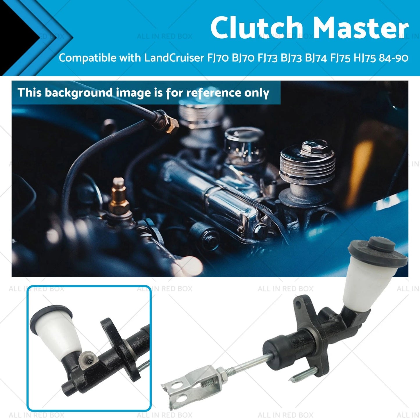 Clutch Master Cylinder for LandCruiser FJ70 BJ70 FJ73 BJ73 BJ74 BJ75 HJ75 (84-90)