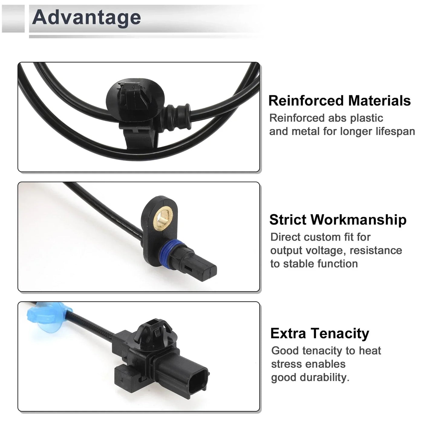 ABS Wheel Speed Sensor for Honda Civic (2016-2021) 1 x Rear Right Sensor