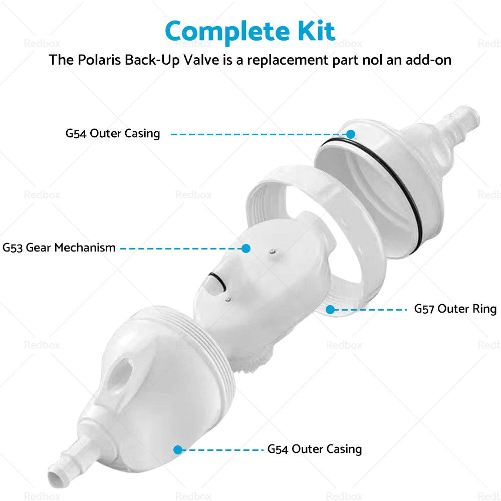 Polaris Pool Cleaner  Backup Valve Replacement for 180 280 380 480 3900