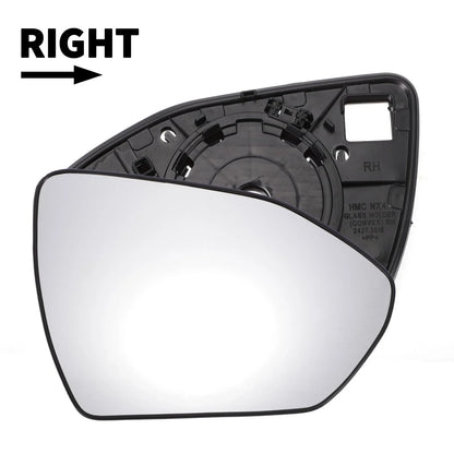 Right Side White Glass Mirror with Back Non-Heated for Hyundai Tucson (2022-2024)