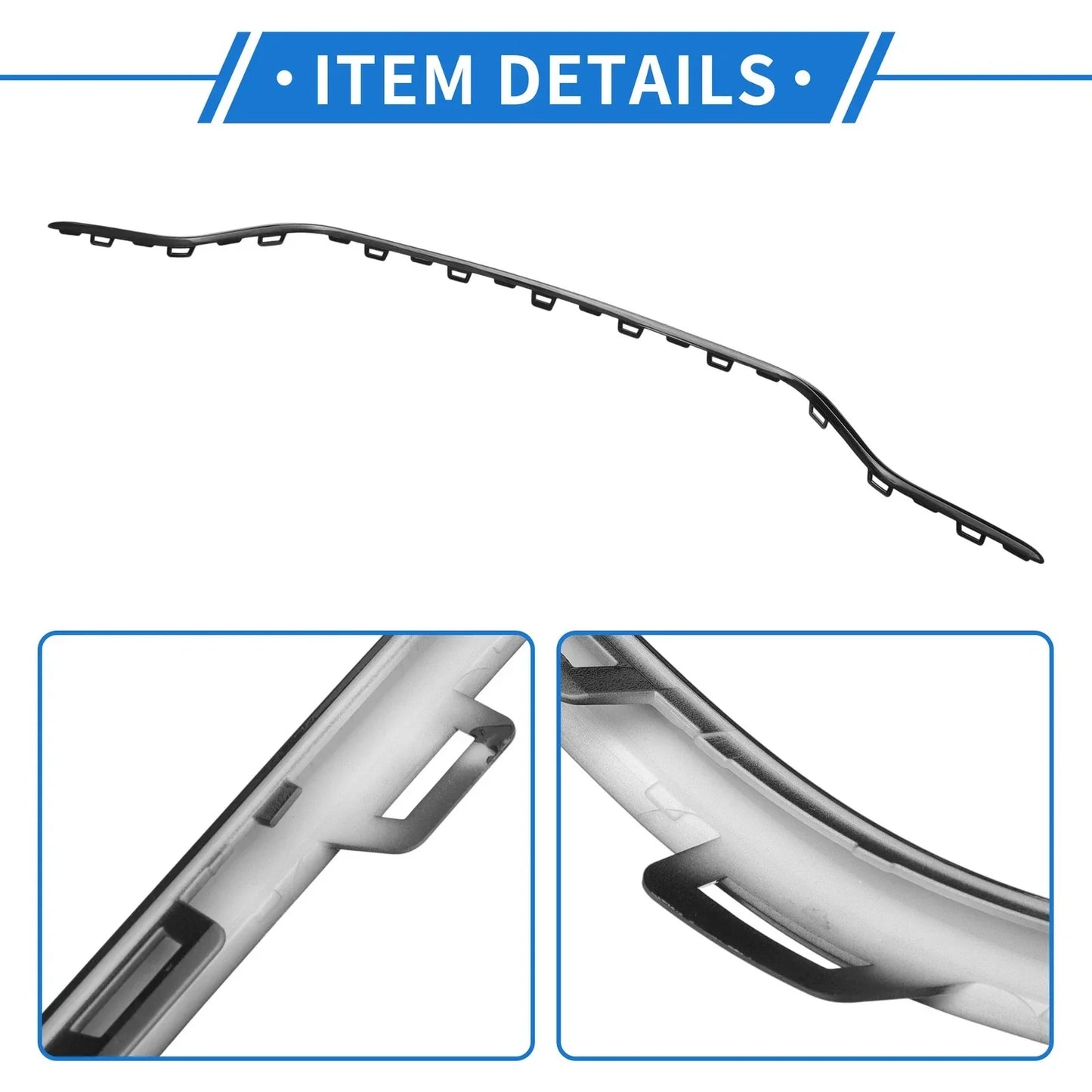 Rear Lower Center Bumper Grille Trim for Mercedes-Benz W177 (2019-2022)