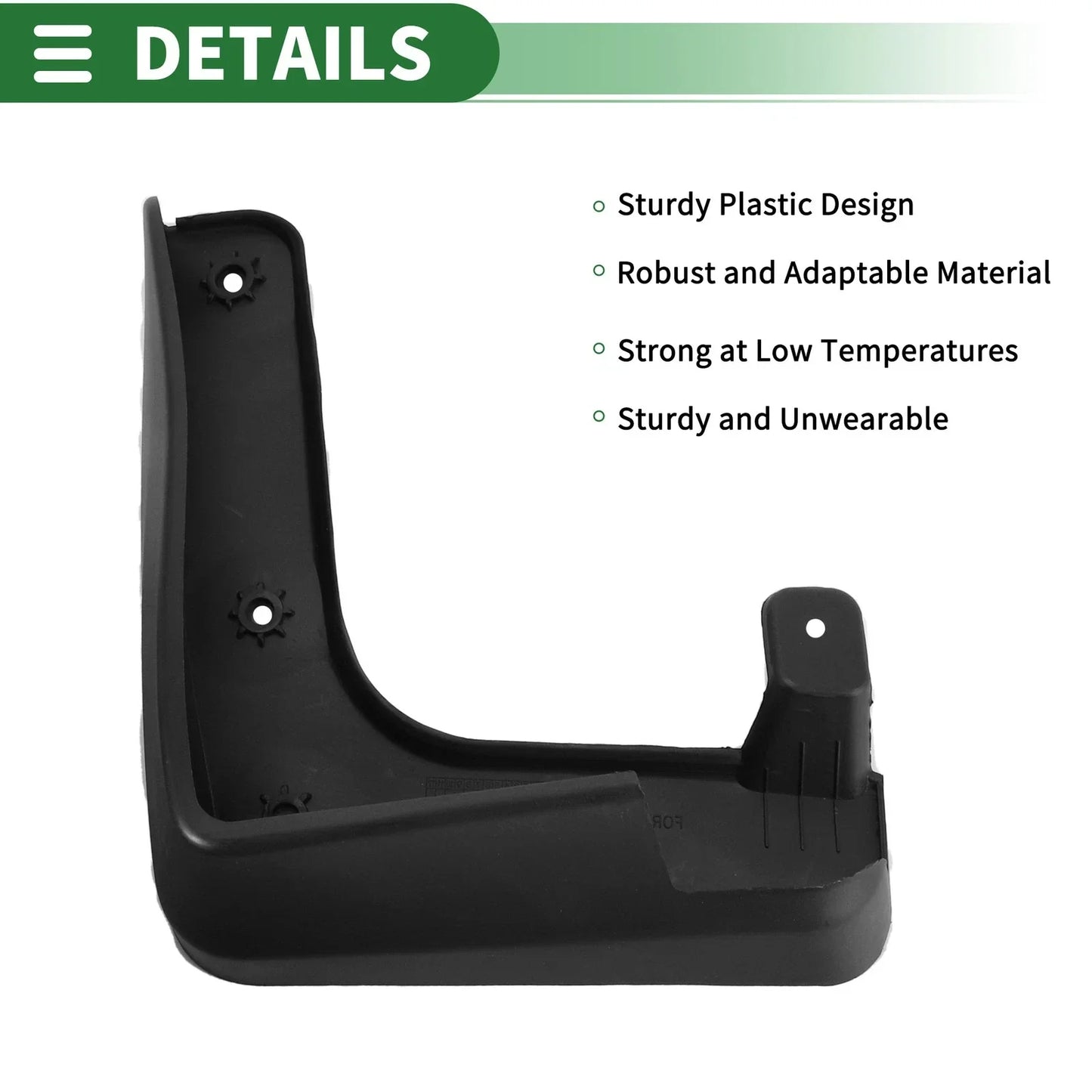 Mud Flaps Splash Guards for Hyundai Tucson (2017-2020) with Mount Accessories
