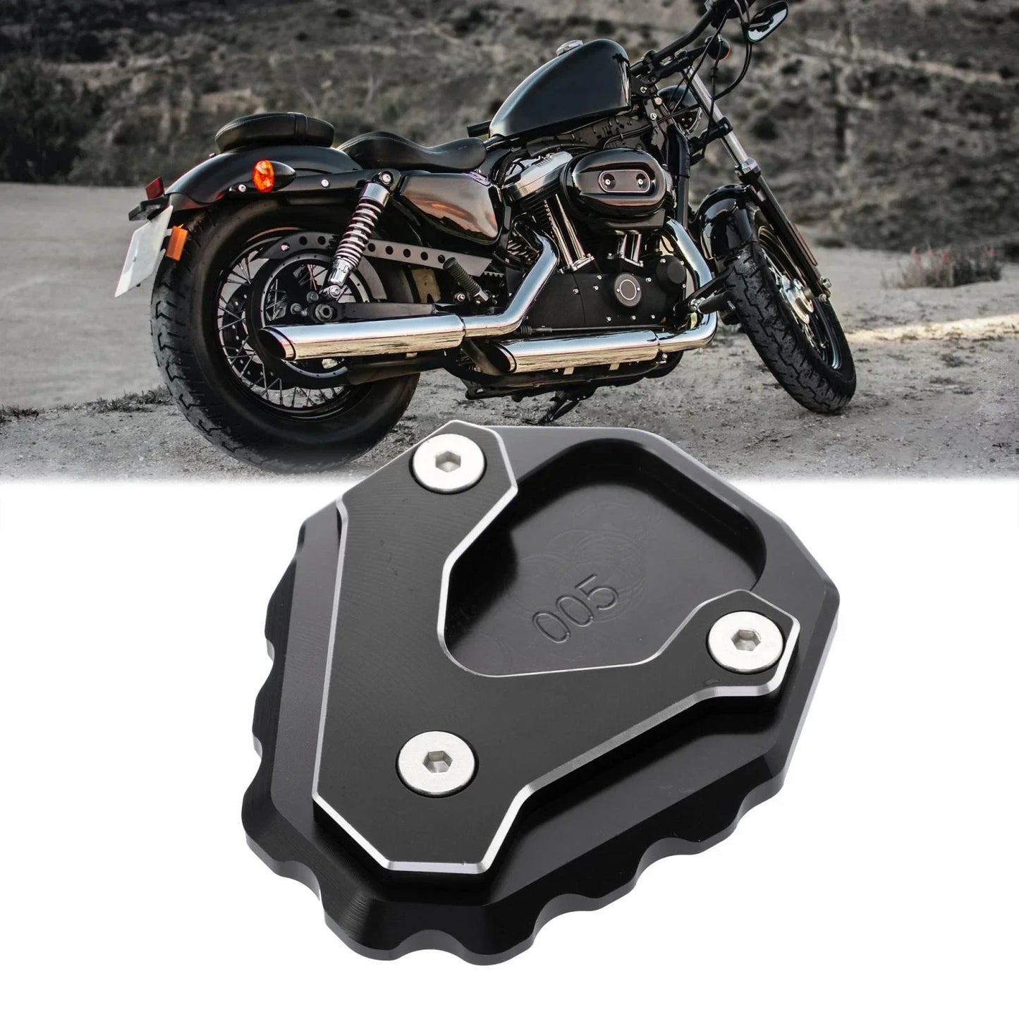 Kickstand Extension Pad for Honda CB500X (2013-2023)