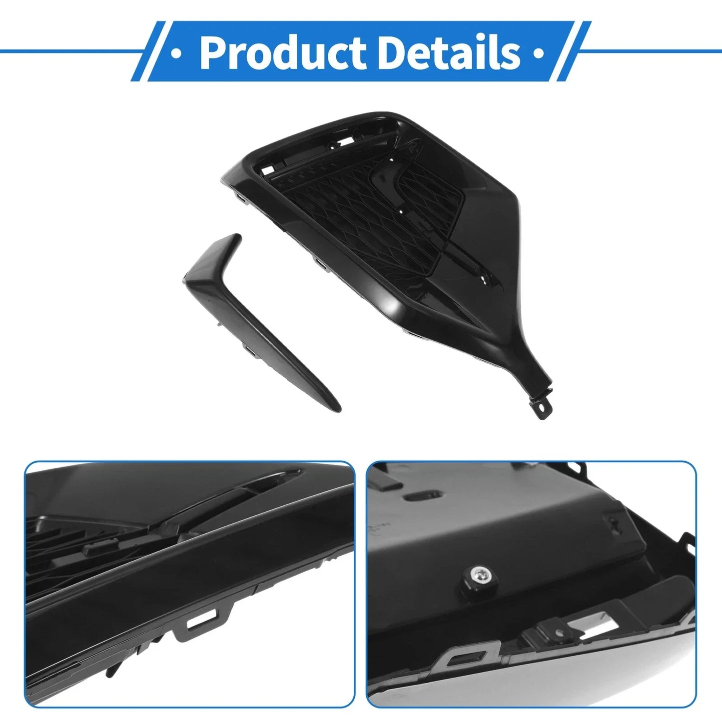 Rear Left Fog Light Grill for Honda Civic Hatchback (2020-2021)