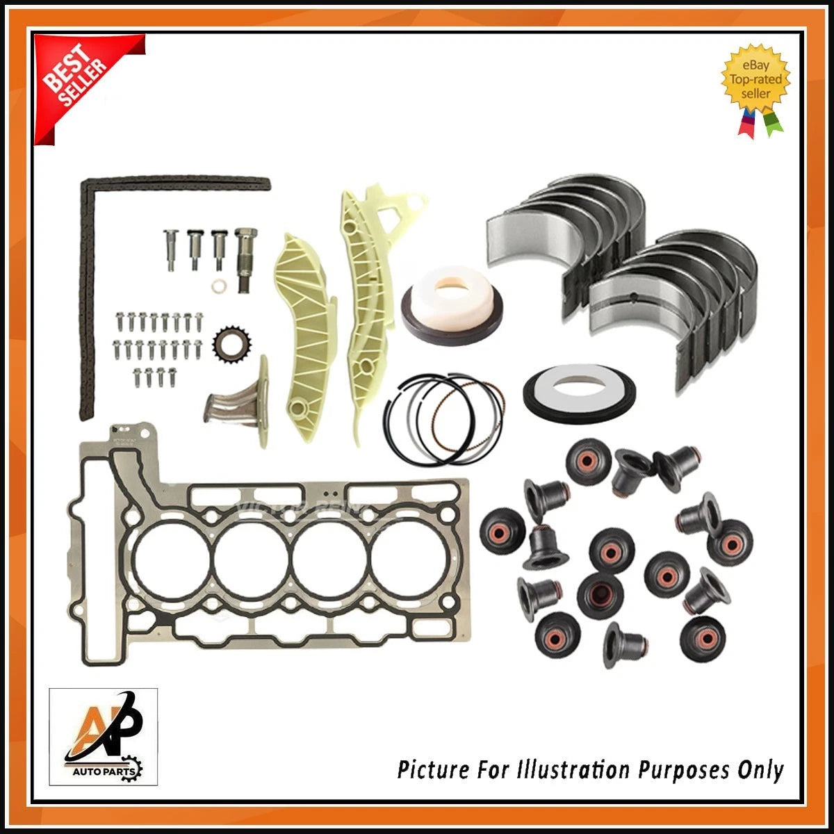 Engine Timing Chain Kit Replacement for BMW MINI 1.6 (2007–2016)