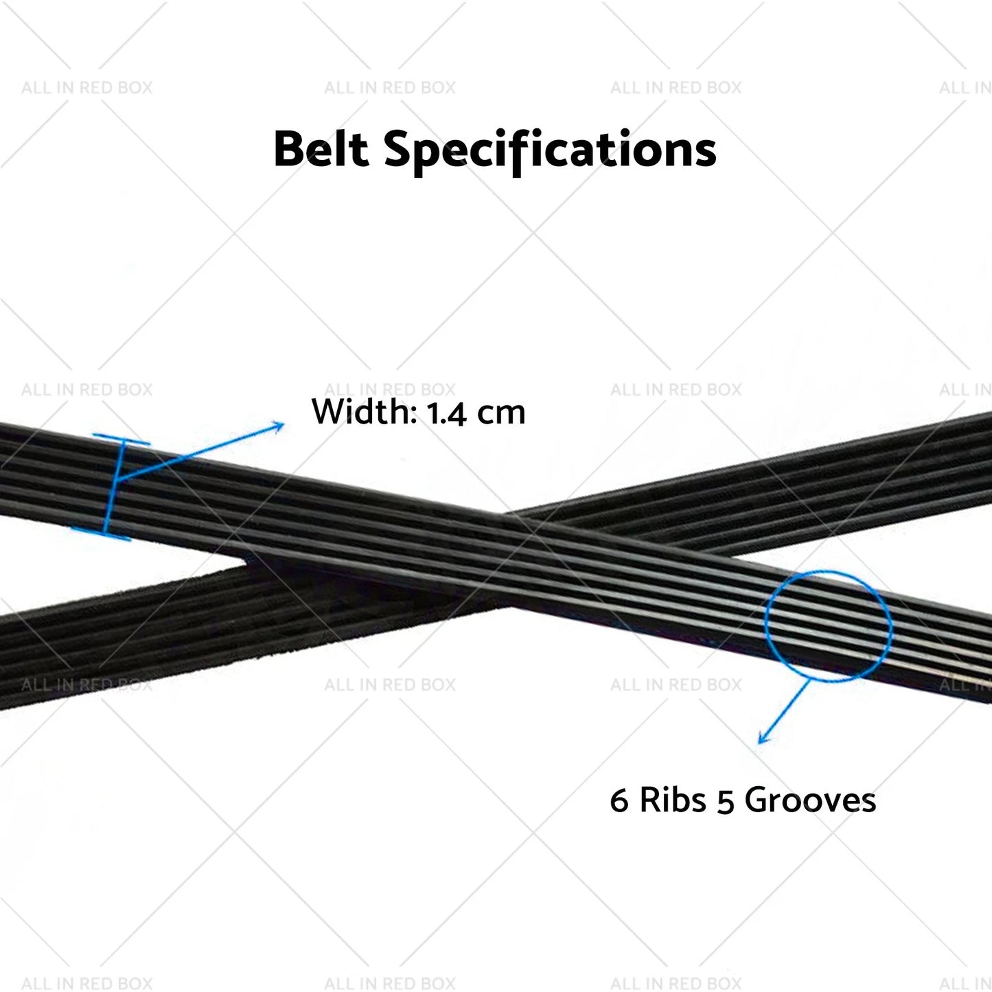 Drive Belt for Haier HWF75AN1 HWF80AN1 HWF85AN1