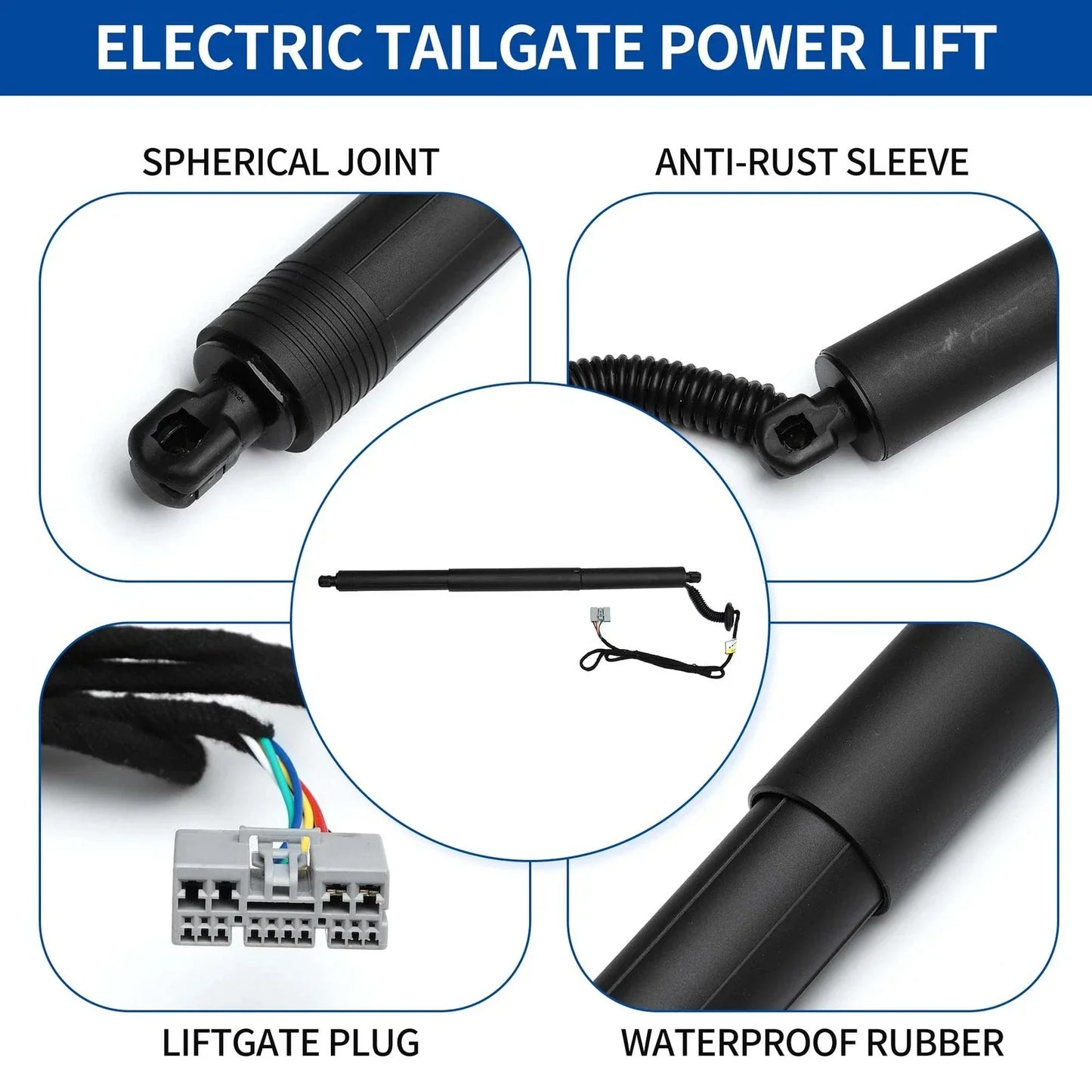 Tailgate Power Lift Support for Chevrolet Equinox, GMC (2016-2017)