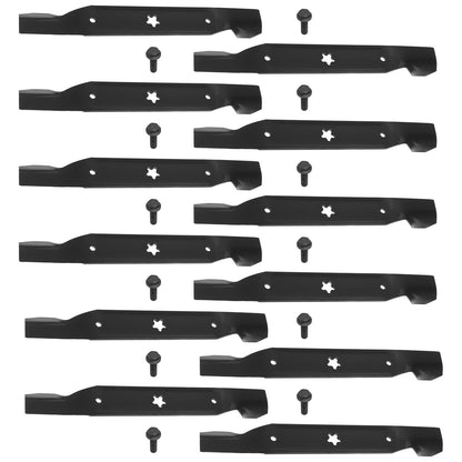 50 Inch Deck Blade with Bolt for Craftsman Husqvarna Riding Mowers (2010–2020)