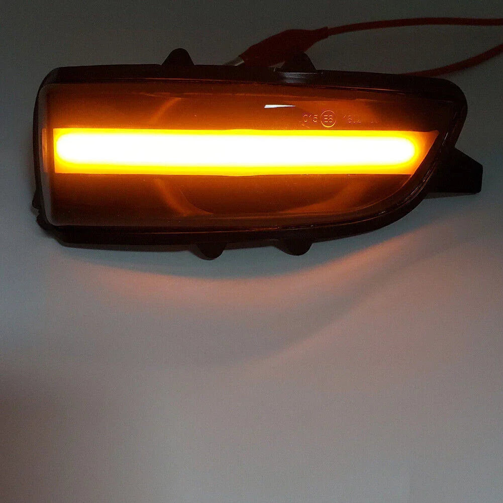 LED Side Mirror Lamp Dynamic Turn Signal Light for Volvo C30 C70 S40 S60 V40 V50 (2006-2013)