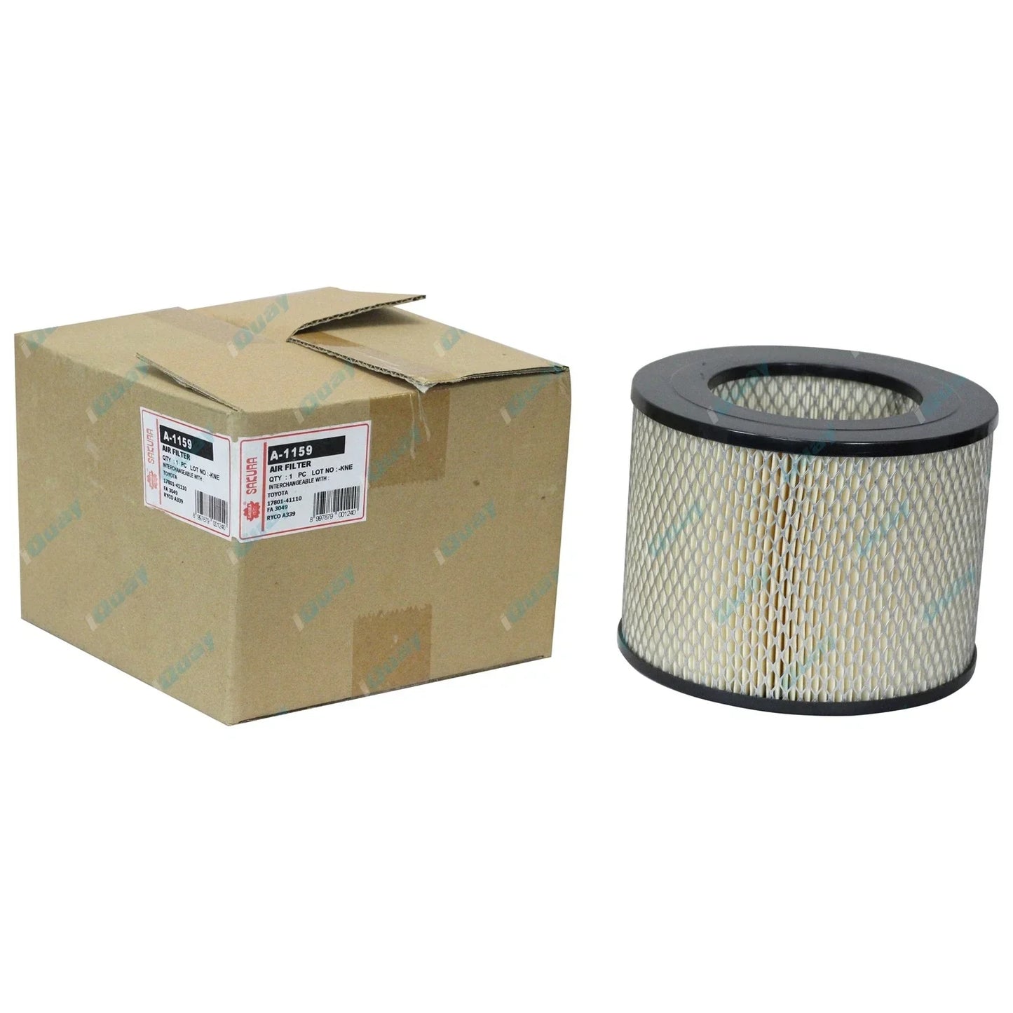 Air Filter Cleaner for Toyota Crown MS112 MS123 6cy 5M-E 2.8L 1979~85