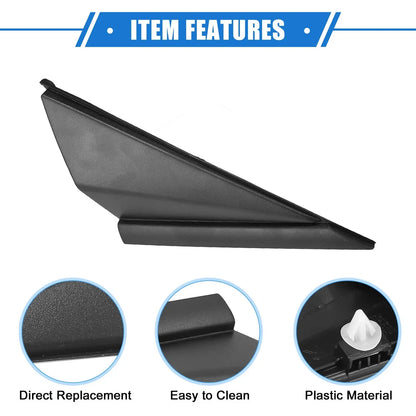 2 x Left Right Mirror Corner Triangle Fender Covers for Hyundai Elantra (14-16)