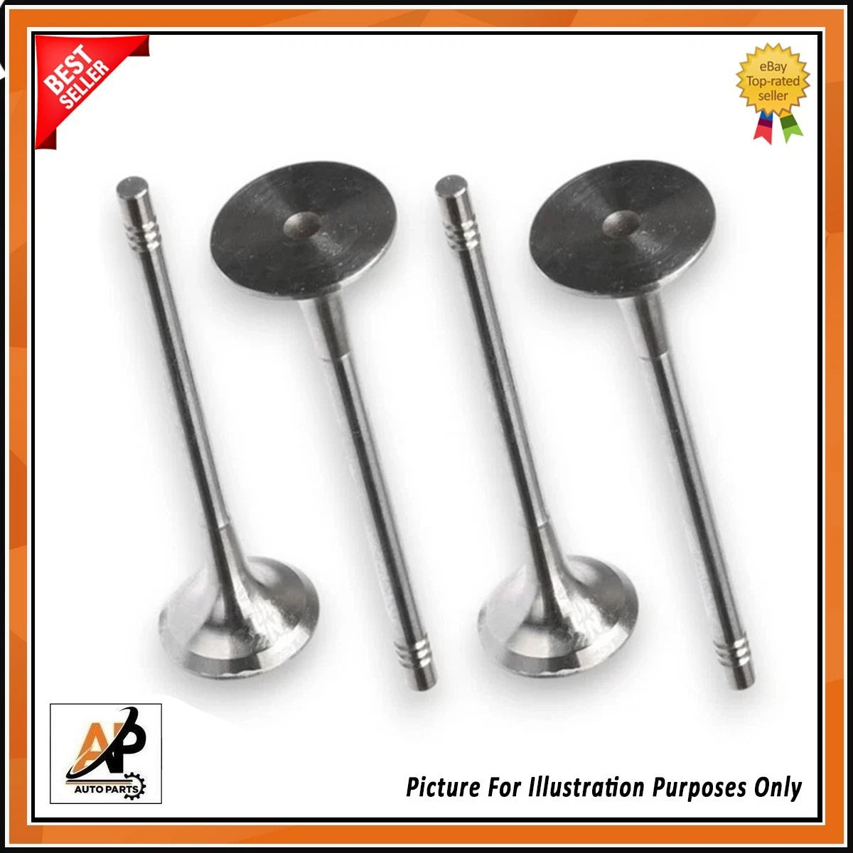 Exhaust Valve Set for Citroën 1.6 HDi DV6 8V Diesel (2009–2014)