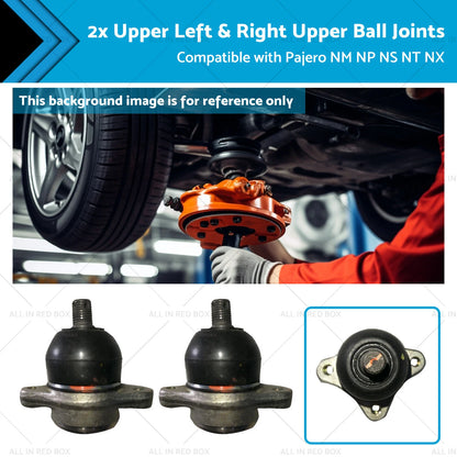 Upper Front Ball Joints for Mitsubishi Pajero NM NP NS NT NX (1999-2013)