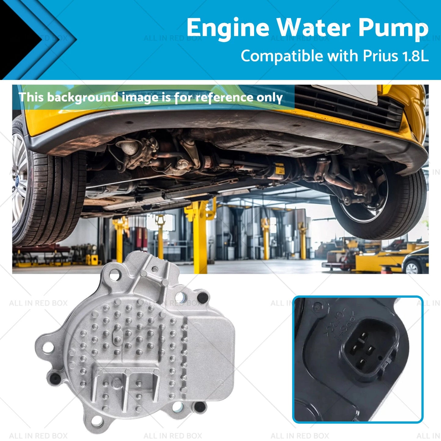 Water Pump for Toyota Prius 1.8L, CT200H (2010-2014)