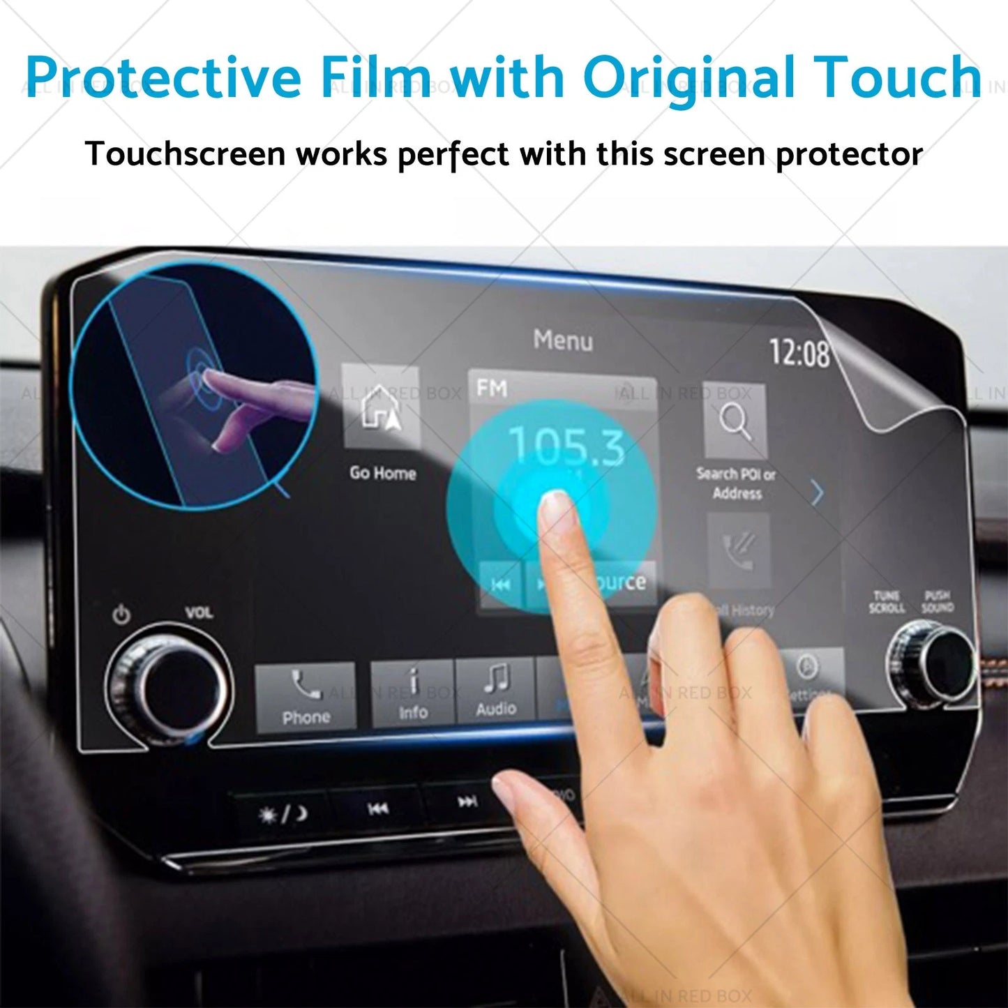 9" Tempered Glass Screen Protectors for Mitsubishi Outlander (2022-2025)