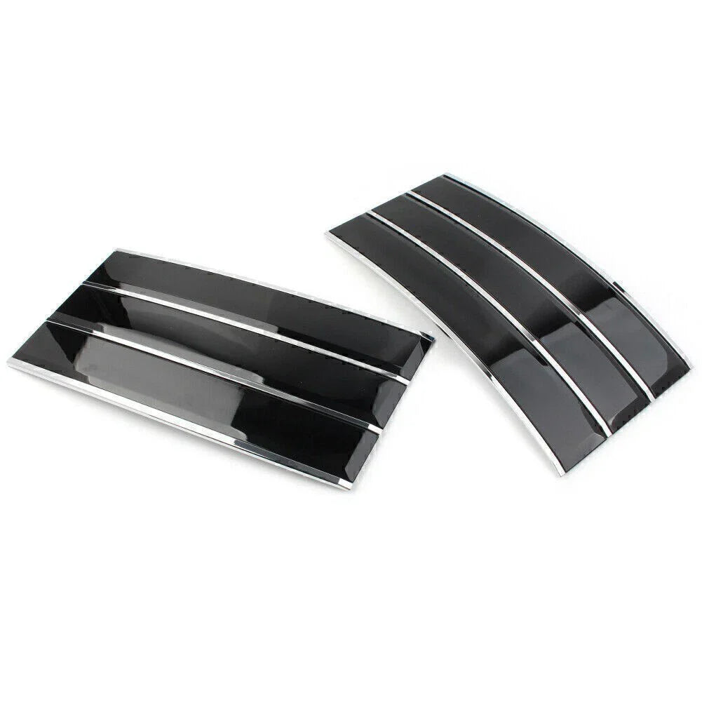Pair Side Mesh Vent Grille for Land Rover Range Rover (2013-2017) Black