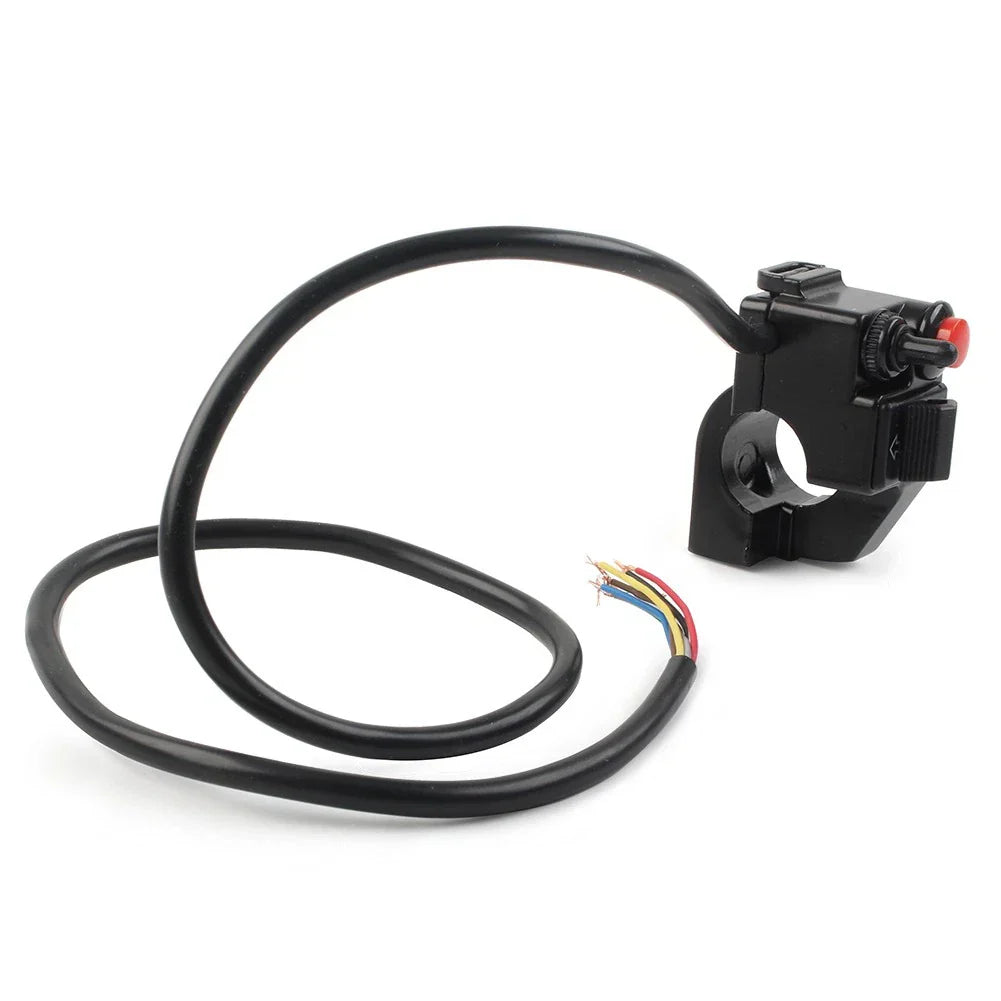 12V Motorcycle Handlebar Switch Button for Horn Turn Signal Fog Lamp Headlight