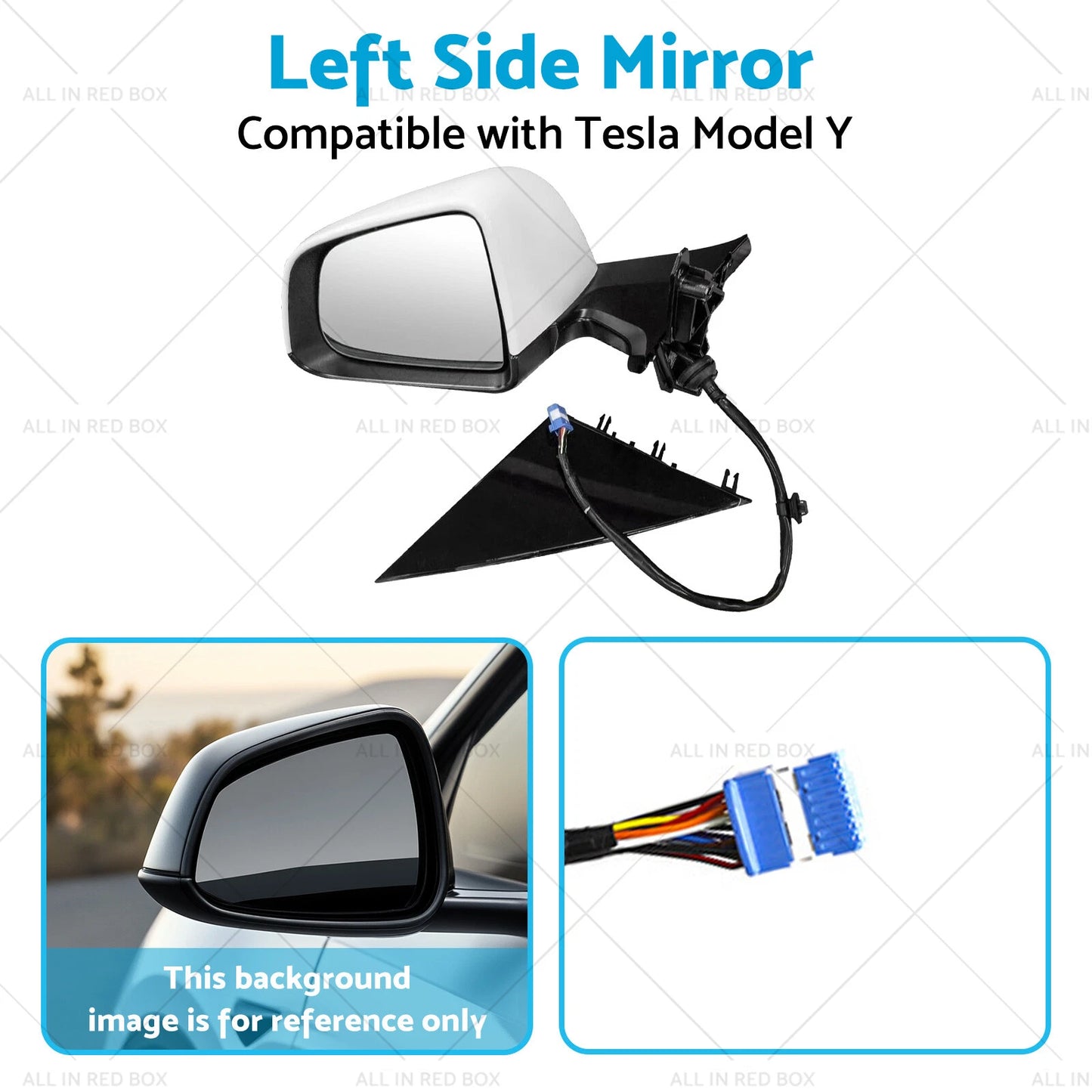 Left Side Heated Mirror for Tesla Model Y (2020-2023)