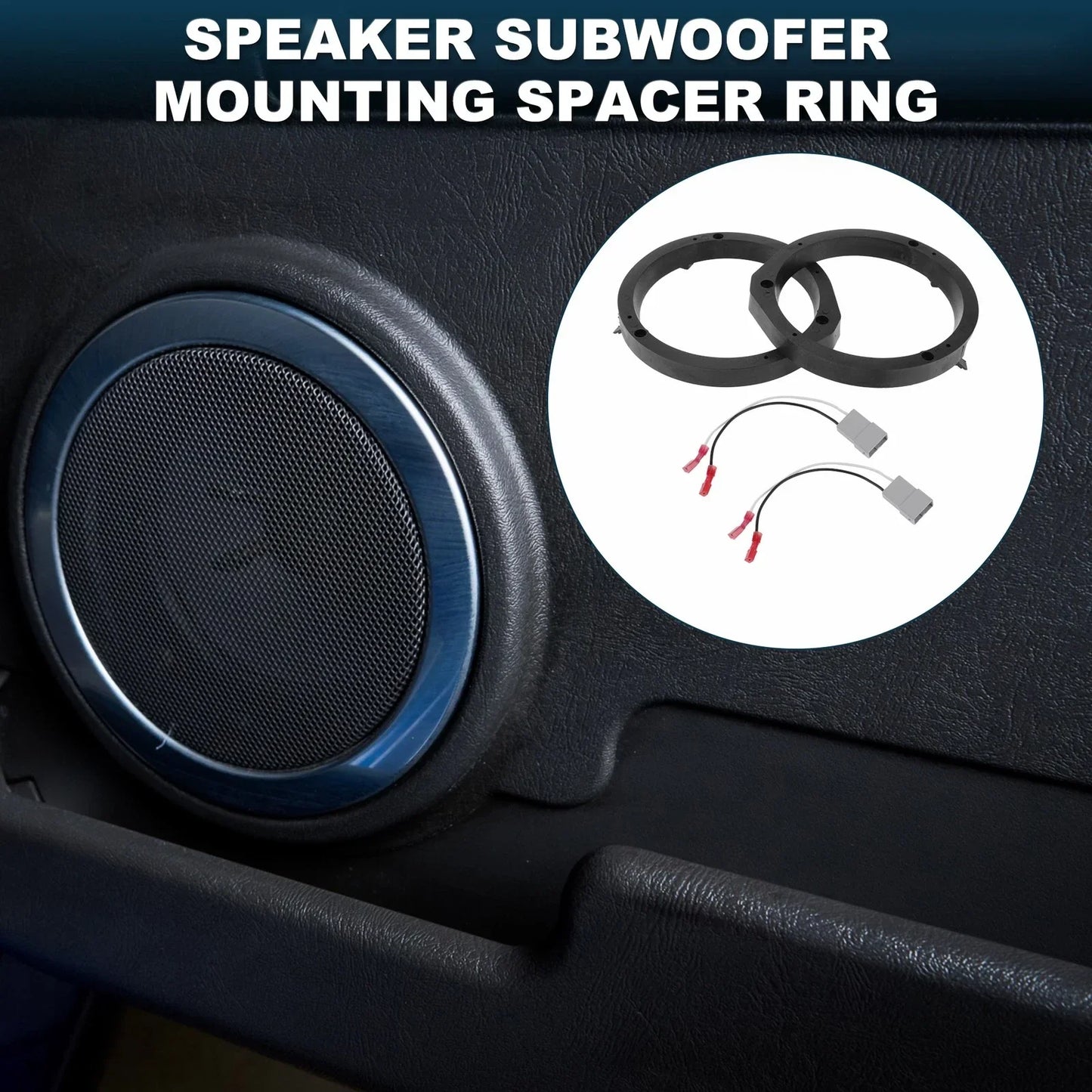 Speaker Spacer Ring Adapter for Honda Accord 2008-2012 (2 x Set)