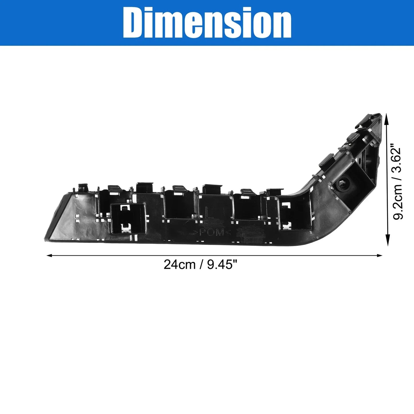 Left Side Front Bumper Mounting Support Bracket for Honda Civic (2016-2020)