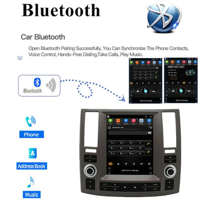 9.7'' Vertical Car Stereo Radio Navi for Infiniti FX35 FX45 (2006-2008)