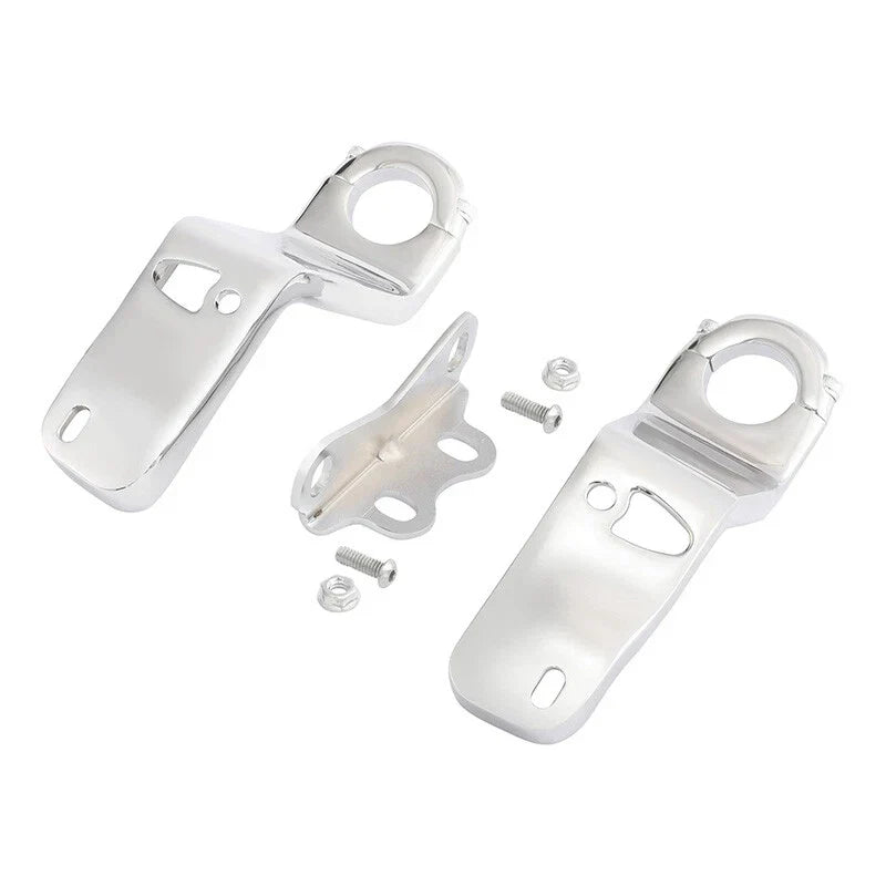 Chrome Headlight Fairing Support Bracket for Harley Low Rider ST (2022-2025)