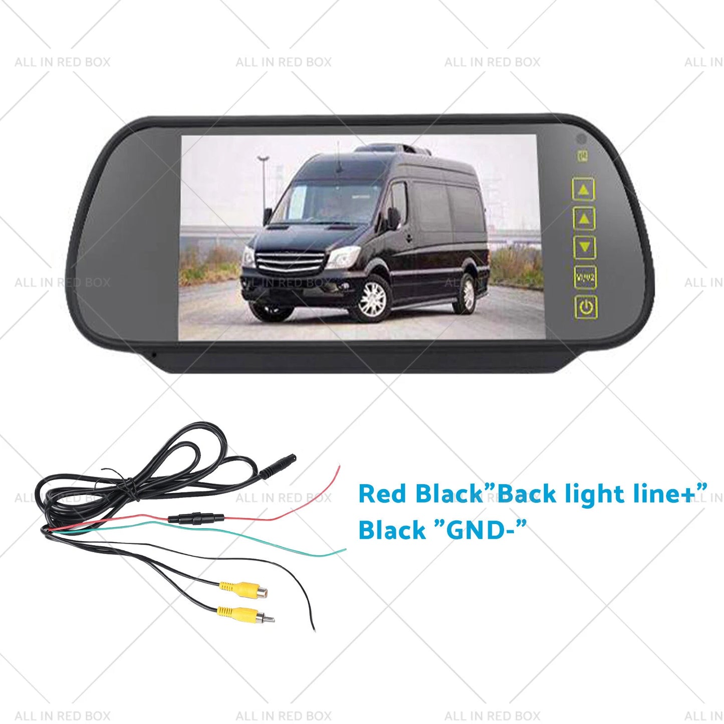 7" Rear View Monitor Screen for Truck Reversing Camera