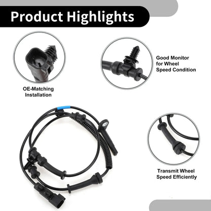 ABS Sensor for Dodge Durango 2016-2022 Front Left or Right Side