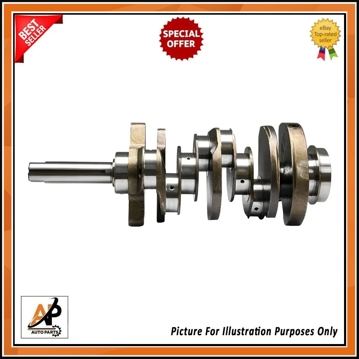 Crankshaft Assembly Replacement for Nissan Navara EX30D FX30D (2005–2015)
